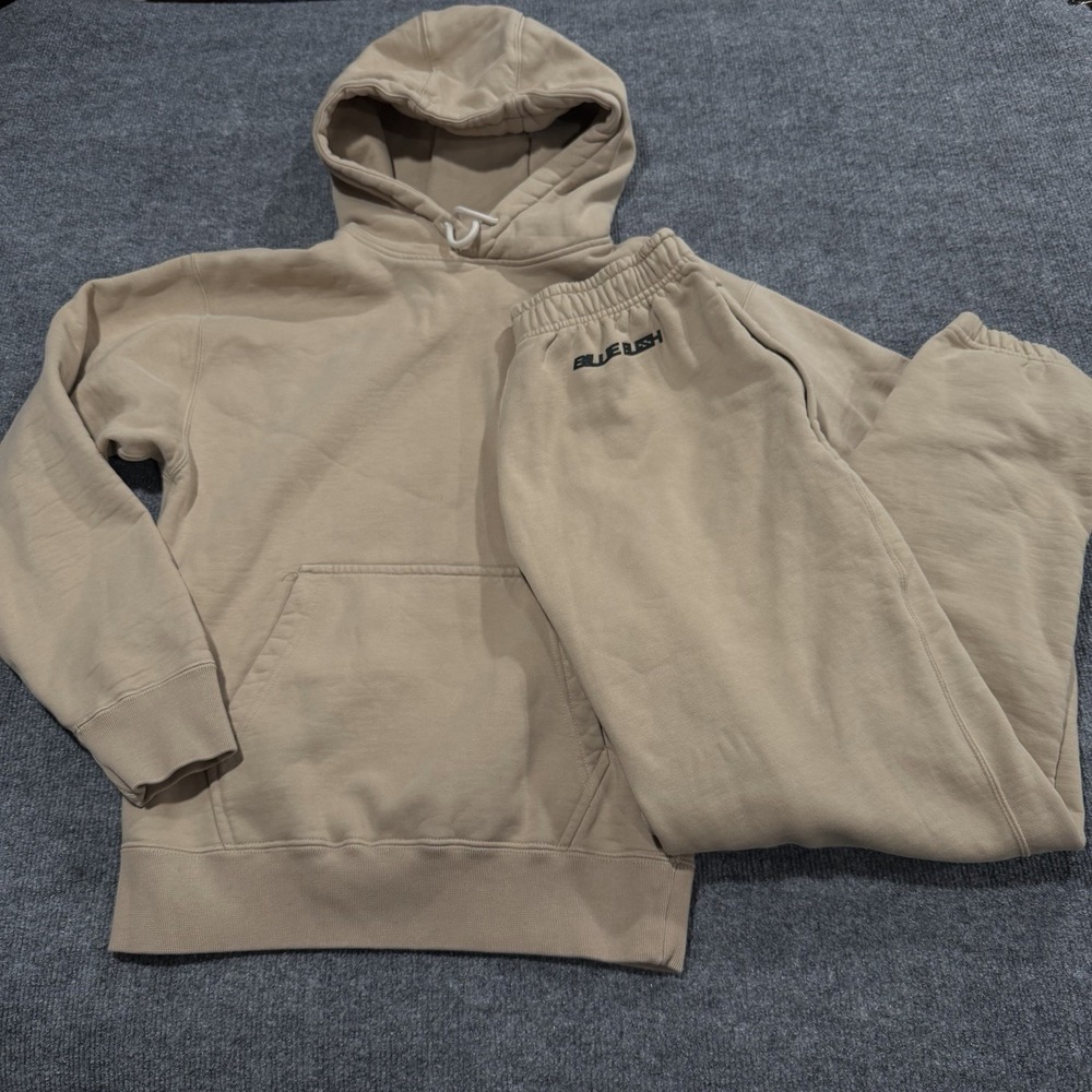 Nike XBillie Eilish XS 2 Piece Set Hoodie DQ7750-202/Jogger DQ7752-202 Mushroom